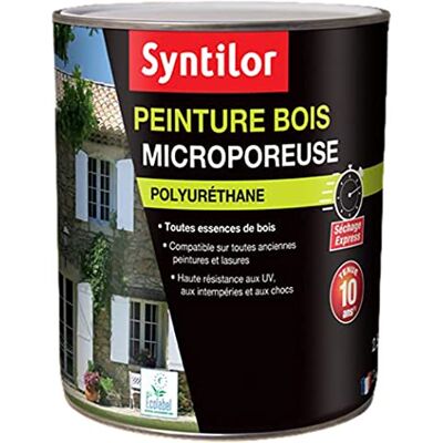 Syntilor Peinture Bois Ultra Protect Châtaignier Satiné RAL 8003 2,5L - Publicité Syntilor Peinture Bois Ultra Protect Châtaignier Satiné RAL 8003 2,5L - Publicité