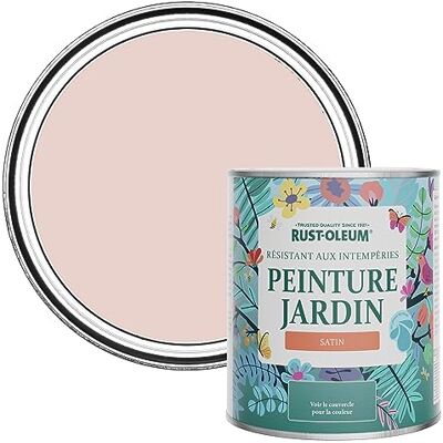 Rust-Oleum Peinture de jardin résistante à la moisissure Fini satiné - Champagne Rose 750ml - Publicité Rust-Oleum Peinture de jardin résistante à la moisissure Fini satiné - Champagne Rose 750ml - Publicité