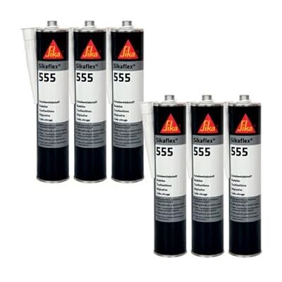Colle Sikaflex 555 Sika - Noir - 300ml - Adhesifs - Publicité Colle Sikaflex 555 Sika - Noir - 300ml - Adhesifs - Publicité