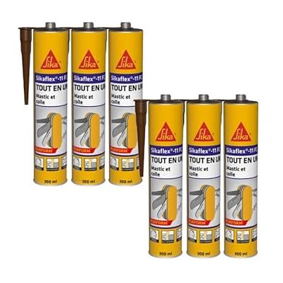Sika - Modèle - Colle multi-usage - Marron - 300ml - Publicité Sika - Modèle - Colle multi-usage - Marron - 300ml - Publicité