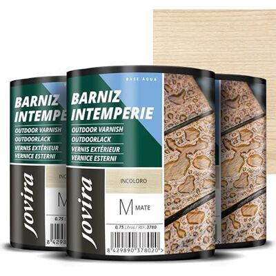 JOVIRA PINTURAS Vernis Mat Imperméable - Peinture - Publicité JOVIRA PINTURAS Vernis Mat Imperméable - Peinture - Publicité