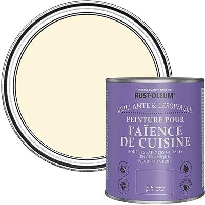 Peinture pour Carrelage de Cuisine Beige Résistante à l'Eau - Imperméable, Fini brillant, 750ml - Publicité Peinture pour Carrelage de Cuisine Beige Résistante à l'Eau - Imperméable, Fini brillant, 750ml - Publicité