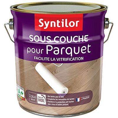Syntilor Sous Couche Pour Parquet Incolore 2,5L - Publicité Syntilor Sous Couche Pour Parquet Incolore 2,5L - Publicité