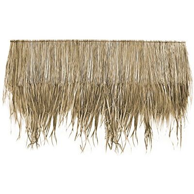 Thaiboo Lot de 5 panneaux de toit en palmier Feuilles de palmier Toit en jonc de mer Matériau naturel durable Résistant aux intempéries, à la pluie et durable Intérieur et extérieur 135 cm - Publicité Thaiboo Lot de 5 panneaux de toit en palmier Feuilles de palmier Toit en jonc de mer Matériau naturel durable Résistant aux intempéries, à la pluie et durable Intérieur et extérieur 135 cm - Publicité