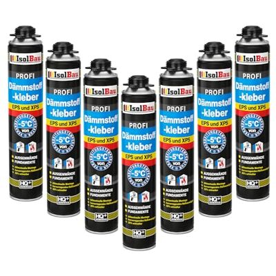 Isolbau Colle isolante B2 7 x 750 ml Colle périphérique pour panneaux EPS et XPS Mousse adhésive en polyuréthane 1K pour fixer et isoler - Publicité Isolbau Colle isolante B2 7 x 750 ml Colle périphérique pour panneaux EPS et XPS Mousse adhésive en polyuréthane 1K pour fixer et isoler - Publicité