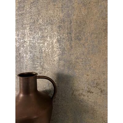 Newroom Papier Peint Intissé Vinyle Taupe Effet Béton Industrial Glamour Métallique Brillant Salon Chambre - Publicité Newroom Papier Peint Intissé Vinyle Taupe Effet Béton Industrial Glamour Métallique Brillant Salon Chambre - Publicité