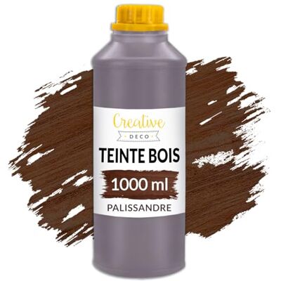 Creative Teinte Bois Palissandre 1L Teinture à Séchage Rapide - Publicité Creative Teinte Bois Palissandre 1L Teinture à Séchage Rapide - Publicité