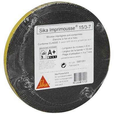 SIKA Mousse de polyuréthane - 15x3x7mm - 8m - Mousse pour imprimantes - Publicité SIKA Mousse de polyuréthane - 15x3x7mm - 8m - Mousse pour imprimantes - Publicité