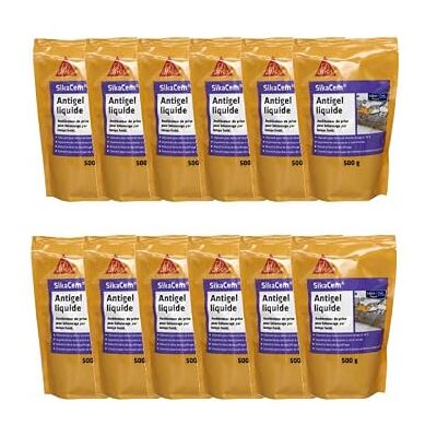Sika - SikaCem Accélérateur - 12 x 500 g - Antifreeze accélérateur - Publicité Sika - SikaCem Accélérateur - 12 x 500 g - Antifreeze accélérateur - Publicité