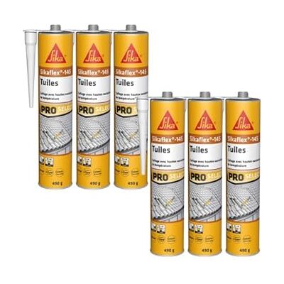 Sika Flex 145 Colle flexible pour carreaux - 490g - Terre cuite - Publicité Sika Flex 145 Colle flexible pour carreaux - 490g - Terre cuite - Publicité