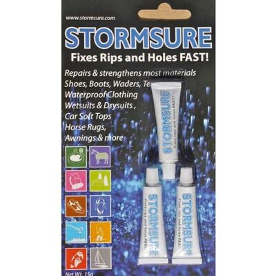 Stormsure Explorateur 7190 Transparent Adhésif 15gm Tube 3 tubes de 5 grammes - Publicité Stormsure Explorateur 7190 Transparent Adhésif 15gm Tube 3 tubes de 5 grammes - Publicité