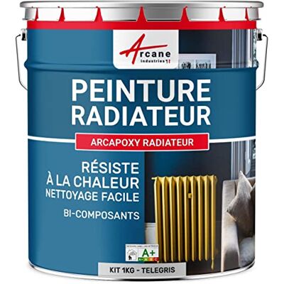 Peinture radiateur - Toutes couleurs RAL 7047 - 2 Couches - Publicité Peinture radiateur - Toutes couleurs RAL 7047 - 2 Couches - Publicité