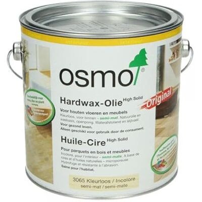 Osmo Huile Cire Original Semi-Mate Incolore -0,75L - Publicité Osmo Huile Cire Original Semi-Mate Incolore -0,75L - Publicité