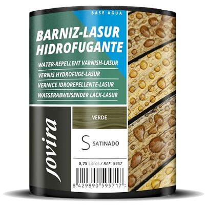 Jovira Pinturas - Vernis Satiné pour Bois Vert - Peinture - Publicité Jovira Pinturas - Vernis Satiné pour Bois Vert - Peinture - Publicité