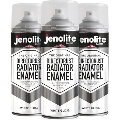 JENOLITE - Directorust Radiator Enamel - Blanc - Paint - Publicité JENOLITE - Directorust Radiator Enamel - Blanc - Paint - Publicité