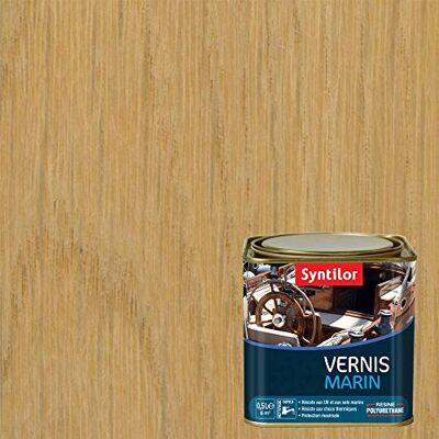 Syntilor Vernis Marin Incolore Satiné 0,5L - Publicité Syntilor Vernis Marin Incolore Satiné 0,5L - Publicité