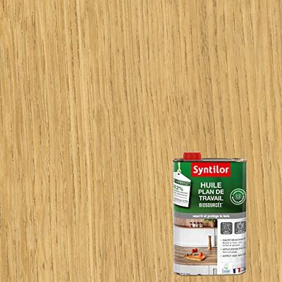 Syntilor Huile Plan De Travail Nature Protect® Incolore 0,5L - Publicité Syntilor Huile Plan De Travail Nature Protect® Incolore 0,5L - Publicité