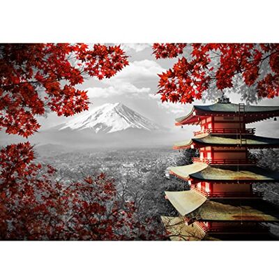 ART Papier peint intissé Japon 352 x 250 cm Laine papier peint Salon Chambre Bureau Couloir décoration Peinture murale décor mural moderne 100% FABRIQUÉ EN ALLEMAGNE 9242011a - Publicité ART Papier peint intissé Japon 352 x 250 cm Laine papier peint Salon Chambre Bureau Couloir décoration Peinture murale décor mural moderne 100% FABRIQUÉ EN ALLEMAGNE 9242011a - Publicité