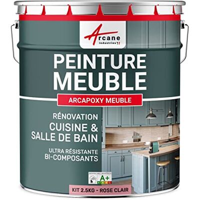 Arcane Industries - Peinture pour meubles rosa clair - Arcapoxy Mueble - Publicité Arcane Industries - Peinture pour meubles rosa clair - Arcapoxy Mueble - Publicité