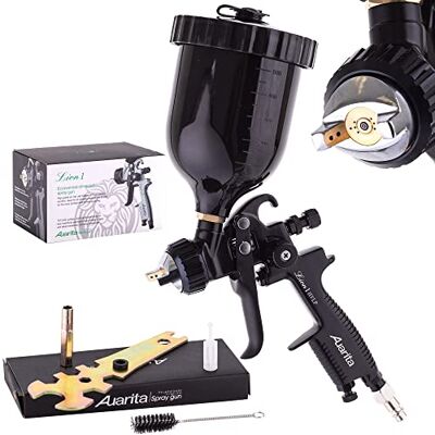 AUARITA - LION - Black - 1.4mm - Pistolet de peinture - Publicité AUARITA - LION - Black - 1.4mm - Pistolet de peinture - Publicité