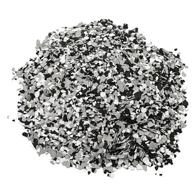 BEKATEQ BK-130 Flocons de couleur décoratifs 1000g Noir-Blanc-Gris Pour revêtement de sol en résine époxy et PU, peinture béton en résine alkyde Sol de garage, cave, pièce de vie, atelier - Publicité BEKATEQ BK-130 Flocons de couleur décoratifs 1000g Noir-Blanc-Gris Pour revêtement de sol en résine époxy et PU, peinture béton en résine alkyde Sol de garage, cave, pièce de vie, atelier - Publicité