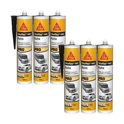 Sika 149 Joint Sealant - Noir - 400g - Collage automobile - Publicité Sika 149 Joint Sealant - Noir - 400g - Collage automobile - Publicité