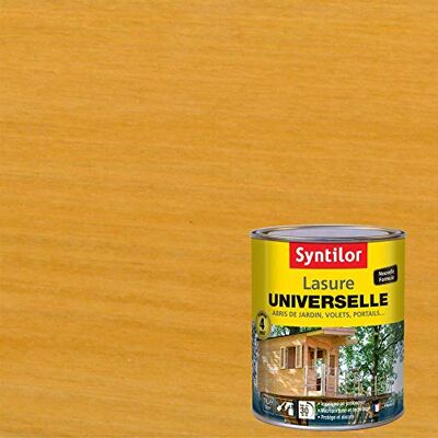 Syntilor Lasure Universelle 4 Ans Chêne Clair 1L - Publicité Syntilor Lasure Universelle 4 Ans Chêne Clair 1L - Publicité