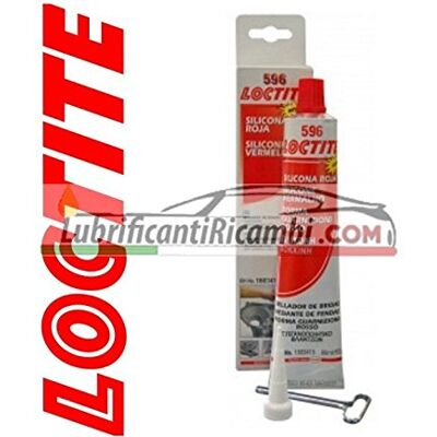 Loctite SI 596 da 80 gr. Silicone Industriale Rosso Sigillante per Flange Coppa Olio - Publicité Loctite SI 596 da 80 gr. Silicone Industriale Rosso Sigillante per Flange Coppa Olio - Publicité