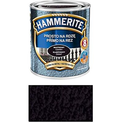 Hammerite - Prosto Na Rdzę - Martelé - Noir - Paint - Publicité Hammerite - Prosto Na Rdzę - Martelé - Noir - Paint - Publicité
