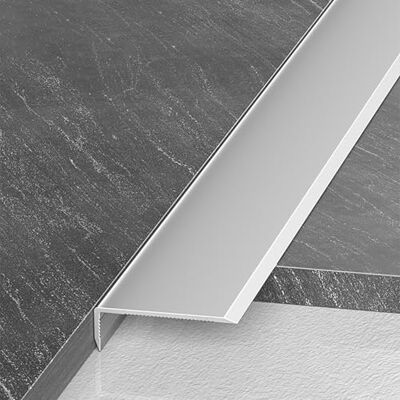 Coayuou Baguette De Finition Carrelage 90cm* 3 Pièces Baguette Decorative Alu Lisiere De Protection Pour Murs, Plinthes, Et Meubles, Facile À Installer Et Très Résistante(Silber,20 * 10mm) - Publicité Coayuou Baguette De Finition Carrelage 90cm* 3 Pièces Baguette Decorative Alu Lisiere De Protection Pour Murs, Plinthes, Et Meubles, Facile À Installer Et Très Résistante(Silber,20 * 10mm) - Publicité