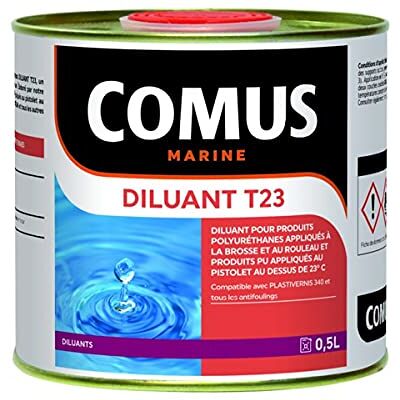 comus DILUANT T23-0,5L Diluant pour produits polyuréthanes appliqués à la brosse et au rouleau - Publicité comus DILUANT T23-0,5L Diluant pour produits polyuréthanes appliqués à la brosse et au rouleau - Publicité
