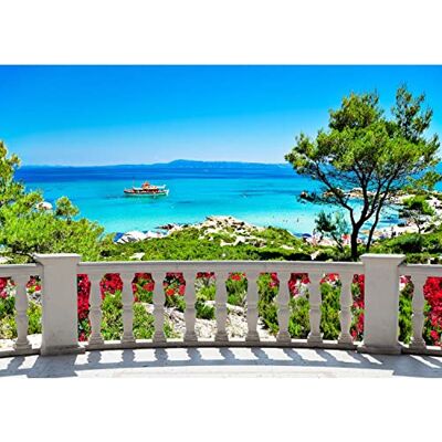 ART Papier peint intissé Mer des Caraïbes 352 x 250 cm Toison Mur XXL Muraux Tapisserie Photo Décoration Murale Salon Chambre bleu vert 9029011c - Publicité ART Papier peint intissé Mer des Caraïbes 352 x 250 cm Toison Mur XXL Muraux Tapisserie Photo Décoration Murale Salon Chambre bleu vert 9029011c - Publicité