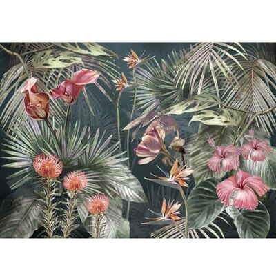 ART Papier peint intissé Mural Fleur Moderne Toison Salon Chambre à Coucherr Salle Tableaux Muraux Tapisserie Photo Rose vert 9561010a - Publicité ART Papier peint intissé Mural Fleur Moderne Toison Salon Chambre à Coucherr Salle Tableaux Muraux Tapisserie Photo Rose vert 9561010a - Publicité
