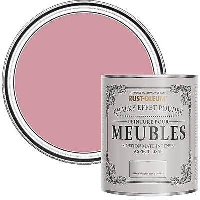 Peinture pour meubles Rust-Oleum Dusky Pink - 750ml - Finition chalky - Publicité Peinture pour meubles Rust-Oleum Dusky Pink - 750ml - Finition chalky - Publicité