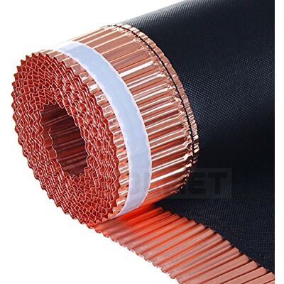 Parotec Cuivre + non-tissé Rouleau d'arêtier Rouleau de faîtage Bande anti-mousse 330mm x 5m - Publicité Parotec Cuivre + non-tissé Rouleau d'arêtier Rouleau de faîtage Bande anti-mousse 330mm x 5m - Publicité