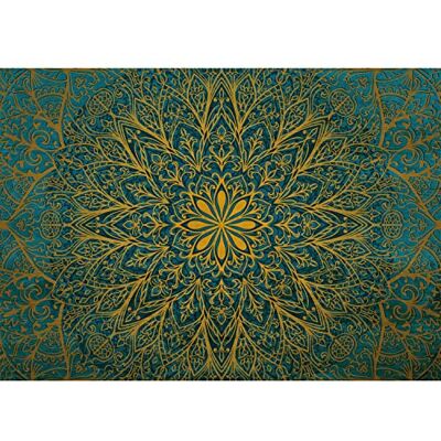 ART Papier peint intissé Mural Mandala Orientalisch Moderne Toison Salon Chambre à Coucherr Salle Tableaux Muraux Tapisserie Photo Grün Gelb 9093010b - Publicité ART Papier peint intissé Mural Mandala Orientalisch Moderne Toison Salon Chambre à Coucherr Salle Tableaux Muraux Tapisserie Photo Grün Gelb 9093010b - Publicité