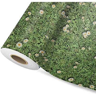 casa pura Revêtement Sol PVC Stickers Effet 3d Film Vinyle Pour Meuble & Sol Original Sol PVC Rouleau Antidérapant Cuisine, Salle de Bain, Bureau Aspect Prairie (100x150 cm) - Publicité casa pura Revêtement Sol PVC Stickers Effet 3d Film Vinyle Pour Meuble & Sol Original Sol PVC Rouleau Antidérapant Cuisine, Salle de Bain, Bureau Aspect Prairie (100x150 cm) - Publicité