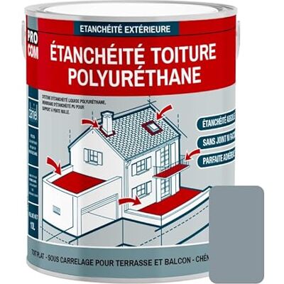 PROCOM 3,5 kg Étanchéité toiture polyuréthane - Toits plats et inclinés - Publicité PROCOM 3,5 kg Étanchéité toiture polyuréthane - Toits plats et inclinés - Publicité