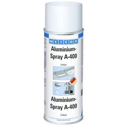 WEICON Spray Aluminium A-400 brilliante protection anticorrosion - Publicité WEICON Spray Aluminium A-400 brilliante protection anticorrosion - Publicité