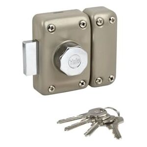 Yale Verrou de porte, Marron Doré, 50 mm 23 mm - Publicité Yale Verrou de porte, Marron Doré, 50 mm 23 mm - Publicité