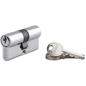Thirard EcoPro Cylindre Européen 30x30mm Aluminium Chrome Sécurité - Publicité Thirard EcoPro Cylindre Européen 30x30mm Aluminium Chrome Sécurité - Publicité