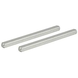 THIRARD Jeu de 2 Carrés 7 x 110 mm Acier Vis à Métaux Basiques Pour Poignées Installation Parfaite Adaptation à Vos Portes D'intérieur Gris - Publicité THIRARD Jeu de 2 Carrés 7 x 110 mm Acier Vis à Métaux Basiques Pour Poignées Installation Parfaite Adaptation à Vos Portes D'intérieur Gris - Publicité