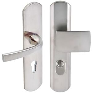 Poignée de porte VACHETTE AXI Chrome Velours - Type de porte - Publicité Poignée de porte VACHETTE AXI Chrome Velours - Type de porte - Publicité