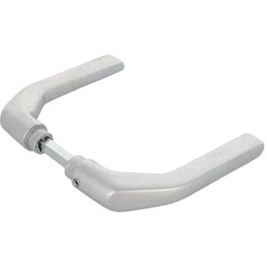 Amig Set de Poignées de porte d'intérieur Pognée Modèle 2113 130 x 61 mm Élégant et Simple Taille du carré 8 mm Poignée Ergonomique Aluminium Argenté - Publicité Amig Set de Poignées de porte d'intérieur Pognée Modèle 2113 130 x 61 mm Élégant et Simple Taille du carré 8 mm Poignée Ergonomique Aluminium Argenté - Publicité