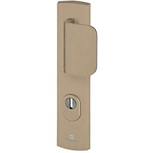 Bricard 9920091 Ensemble de Poignées Blindées sur Plaque EMUST Palière Béquille + Aileron pour Porte d’Entrée (pour Cylindre Européen), Coloris Ambre - Publicité Bricard 9920091 Ensemble de Poignées Blindées sur Plaque EMUST Palière Béquille + Aileron pour Porte d’Entrée (pour Cylindre Européen), Coloris Ambre - Publicité