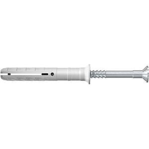 fischer Cheville à frapper N 5 x 50/25 S à collerette fraisée et clou en acier électrozingué/Boîte de 100 Gris - Publicité fischer Cheville à frapper N 5 x 50/25 S à collerette fraisée et clou en acier électrozingué/Boîte de 100 Gris - Publicité