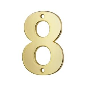 THIRARD Chiffre 8 Laiton Doré À Visser Idéal pour Numéro de Maison et Plaque d'Adresse Résistant Aux Intempéries Hauteur 51 mm Fixation Sécurisée Doré Brillant - Publicité THIRARD Chiffre 8 Laiton Doré À Visser Idéal pour Numéro de Maison et Plaque d'Adresse Résistant Aux Intempéries Hauteur 51 mm Fixation Sécurisée Doré Brillant - Publicité