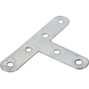 JARDINIER MASSARD Équerre en T plate 80x40mm acier zingué J505152 - Publicité JARDINIER MASSARD Équerre en T plate 80x40mm acier zingué J505152 - Publicité