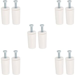 Amig Pack de 10 Butées pour Volets Roulants Amortisseur avec Vis M5 Antirouille et Rondelle Extérieure Résistant aux Intempéries Longueur : 40 mm Blanc - Publicité Amig Pack de 10 Butées pour Volets Roulants Amortisseur avec Vis M5 Antirouille et Rondelle Extérieure Résistant aux Intempéries Longueur : 40 mm Blanc - Publicité