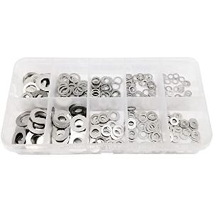 NOBRIM Rondelle Plate 500/1200pc M3 M4 M5 M6 M8 304 A2 Acier Inoxydable Ultra-Mince rondelle Plate Plaine Ultra-Mince réglage cale Ensemble Kit boîte Joint de réglage de précision - Publicité NOBRIM Rondelle Plate 500/1200pc M3 M4 M5 M6 M8 304 A2 Acier Inoxydable Ultra-Mince rondelle Plate Plaine Ultra-Mince réglage cale Ensemble Kit boîte Joint de réglage de précision - Publicité